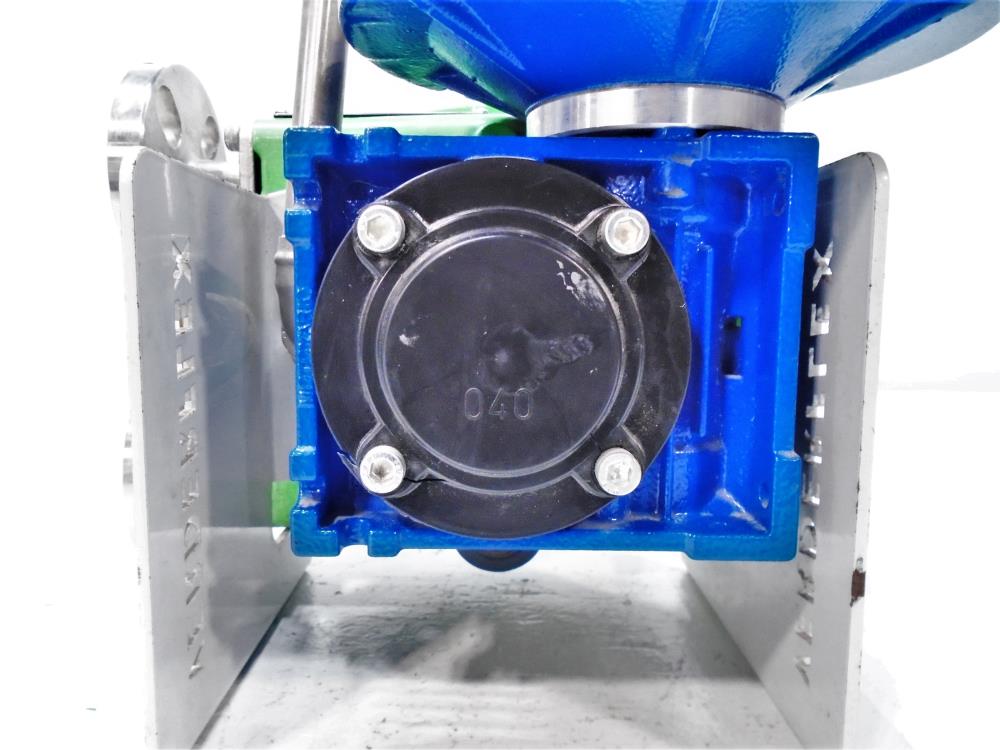 Verder Positive Displacement Pump DURA10 w/ Motovario Gear Reducer NMRV040